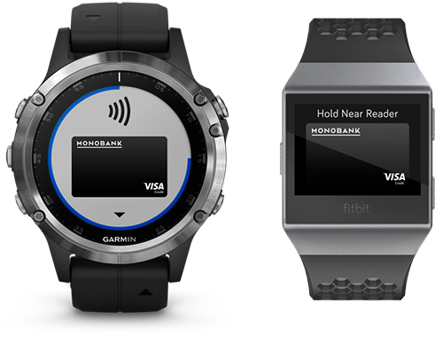 Fitbit Pay Garmin Pay