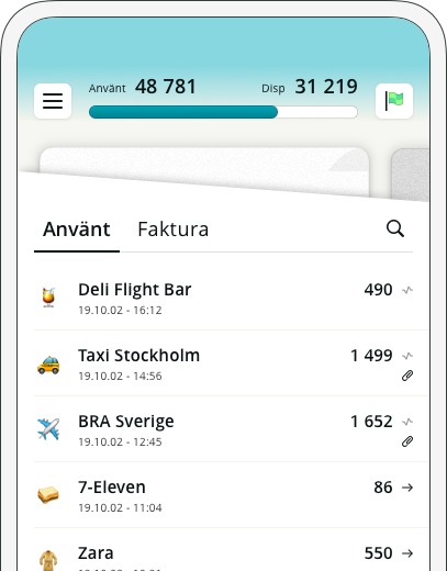 Svensk Hjemskjerm BRA Kreditkort